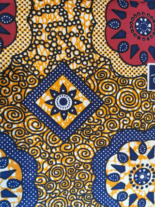 African Fabric - (2 Yard Piece).    *One Available. 17
