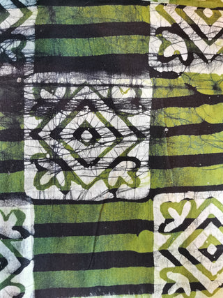 African Fabric - Batik. (2 Yard Piece).    *One Available. 04
