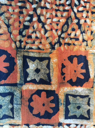 African Fabric - Batik. (2 Yard Piece).    *One Available. 03