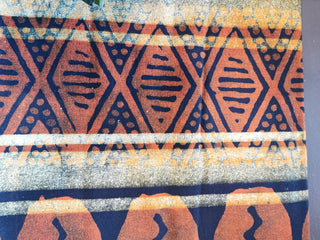 African Fabric - Batik. (2 Yard Piece).    *One Available
