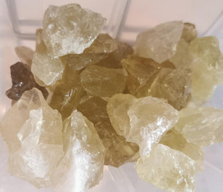 Citrine Gemstone 'Chunks'.   (No hole.  Undrilled).  Sold per piece.  Size/ Weight is approx.