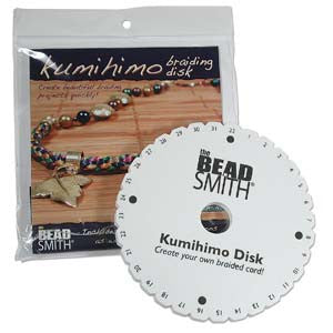 Round Kumihimo Disc(s) - Mhai O' Mhai Beads
 - 1