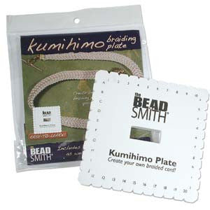 Kumihimo Square Plate *5.5" x 5.5"  (with/ without instructions) - Mhai O' Mhai Beads
 - 1