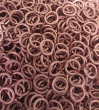 MATTE Anodized Aluminum (Saw Cut) Jump Rings    *See Drop Down for Size/Color Options