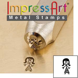 Mom  Design Stamp(s)  *7 mm - Mhai O' Mhai Beads
 - 3