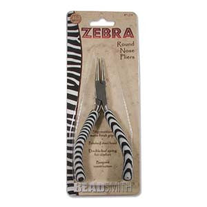 Zebra Round Nose Pliers (*Round Nose)  *Pro Quality - Mhai O' Mhai Beads
