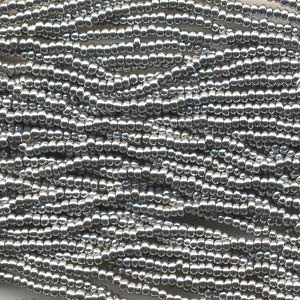 Copy of 8/0 Czech (CHAMPAGNE SILVER LINED) 6 String/Hank  *Approx 44gr - Mhai O' Mhai Beads
