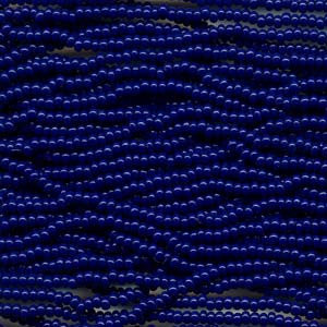 6/0 Czech  (NAVY BLUE)  6 String/Hnk -Approx 72 Grams - Mhai O' Mhai Beads
