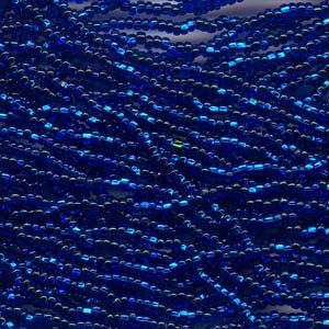 6/0 Czech (DARK BLUE)  6 String/Hnk -Approx 71 Grams - Mhai O' Mhai Beads
