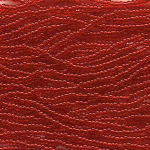 Copy of 6/0 Czech  (YELLOW OP LUSTER)  6 String/Hnk -Approx 60 Grams - Mhai O' Mhai Beads
