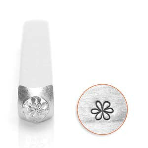 Whimsy Flower(s)  Design Stamp(s) *3mm & *6mm - Mhai O' Mhai Beads
 - 1