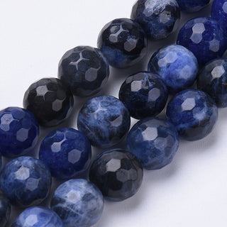 Sodalite (Faceted) Round *See Drop Down for Size Options.