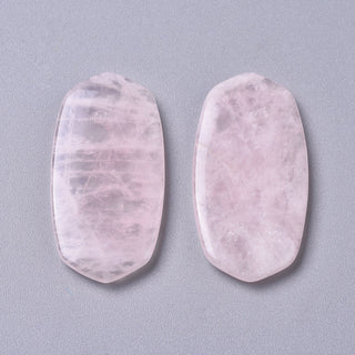 Cabochon *Rose Quartz.  Oval (See Drop Down for Size Options).