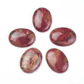 Cabochon *(Chrystanthemum Stone) Oval 30 x 40mm approx.