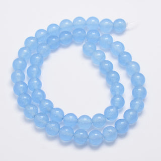 Jade (Beauty Palest Blue) 8mm Round (See Drop Down for Size Options)