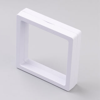 Transparent "Floating Frame" Display.   (Storage/ DIsplay)*Expands to accommodate your display item!  *See Drop Down for Options