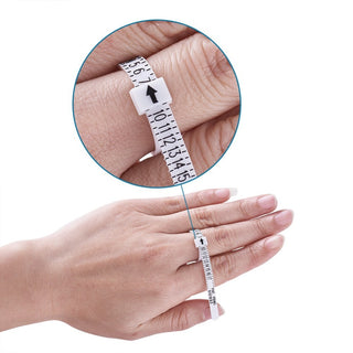 American Sizing.  Finger Sizer.  Easy to Use!  Sizes 1- 17