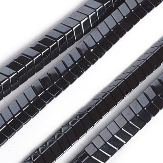 Non-magnetic Hematite Bead Strands, Arrowhead/ Chevron, Dark , 4.5 x8 x4mm, *approx 120 pcs/strand