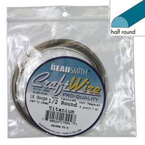 Wire-  *18 Guage (Half Round). - Mhai O' Mhai Beads
 - 8