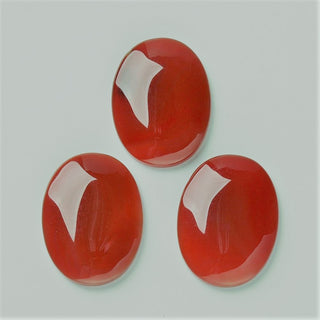 Cabochon *Agate (Natural Tan/Orange) Oval 30 x 40mm approx.