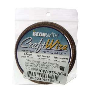 Wire *18 Gauge (Twisted). - Mhai O' Mhai Beads
 - 5